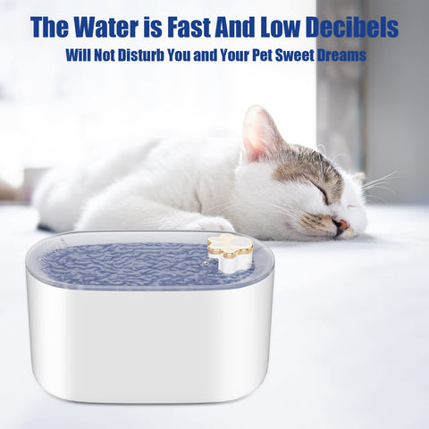 3L Cat Water Fountain Filter Automatic Drinker