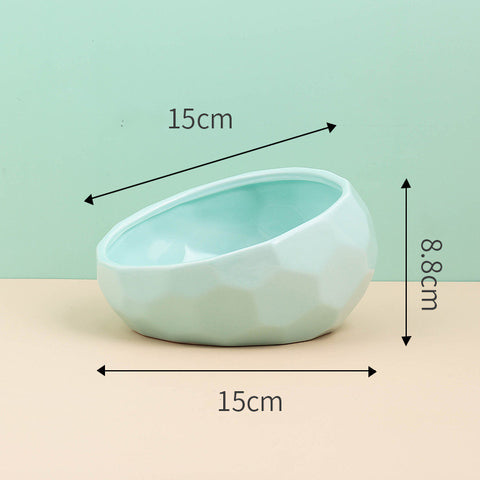 Pet Supplies Bowl Ceramic Cat Bowl