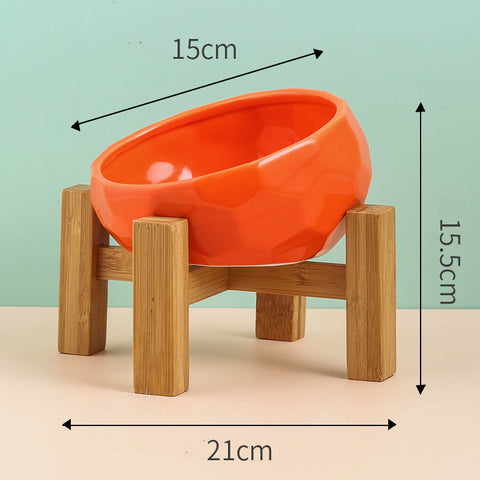 Pet Supplies Bowl Ceramic Cat Bowl