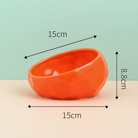 Pet Supplies Bowl Ceramic Cat Bowl