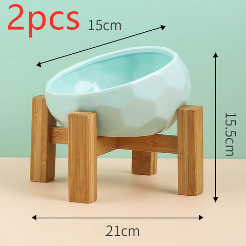 Pet Supplies Bowl Ceramic Cat Bowl