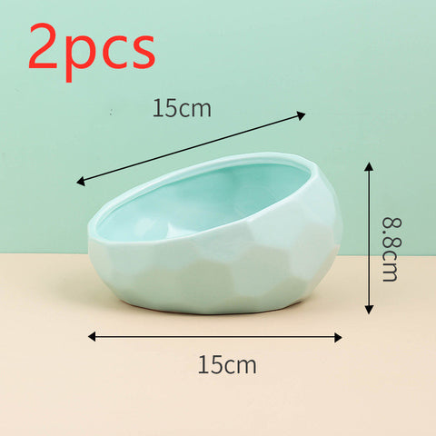 Pet Supplies Bowl Ceramic Cat Bowl