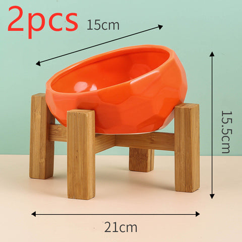 Pet Supplies Bowl Ceramic Cat Bowl