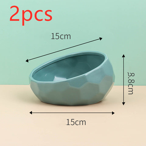 Pet Supplies Bowl Ceramic Cat Bowl