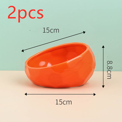 Pet Supplies Bowl Ceramic Cat Bowl