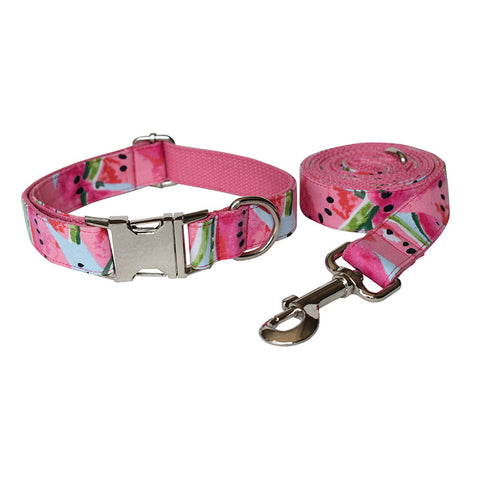 Watermelon Pet Supplies Dog Collar Pet Leash