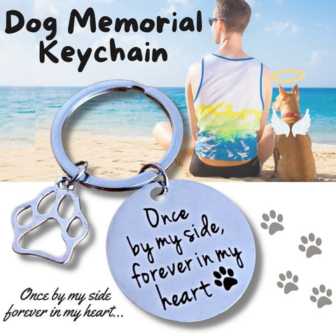 Loss Of Pet Memorial Keychain