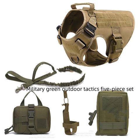 Tactical Dog Harness Pet German Shepherd K9 Training Vest