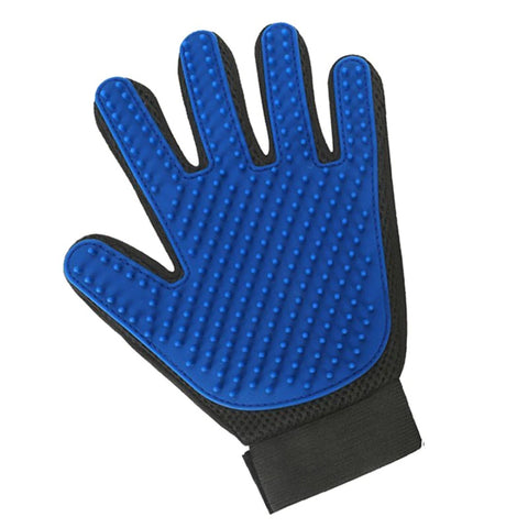 Cat grooming glove for cats