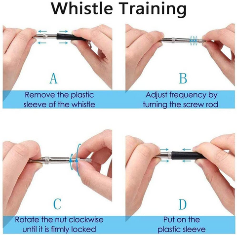 Dog Training WHISTLE Ultrasonic Two Packs