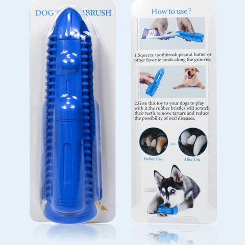 Pet Dog Chew Toy Toothbrush