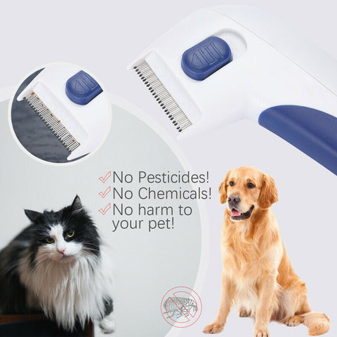 Pet Anti Lice Flea Electric Comb