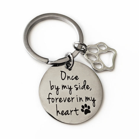 Loss Of Pet Memorial Keychain