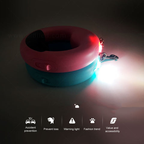 New LED Automatic Telescopic Traction Rope