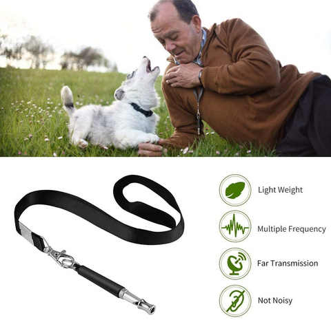 Dog Training WHISTLE Ultrasonic Two Packs