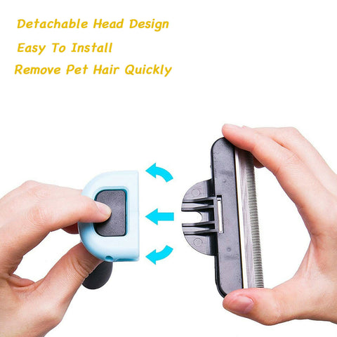 Pet Dog Cat Grooming Comb Brush Trimmer