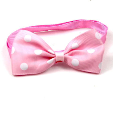 15 Colors Into Optional Pet Supplies Accessories Dot Bow