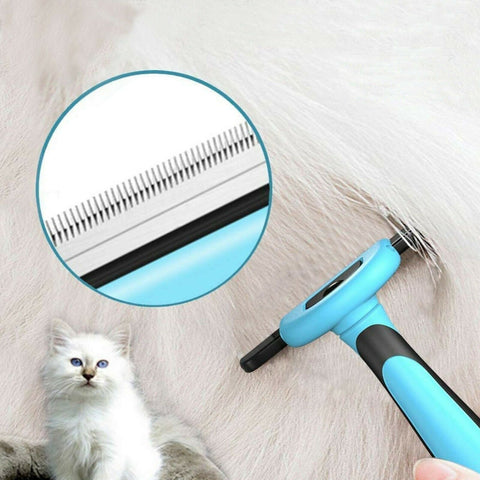 Pet Dog Cat Grooming Comb Brush Trimmer