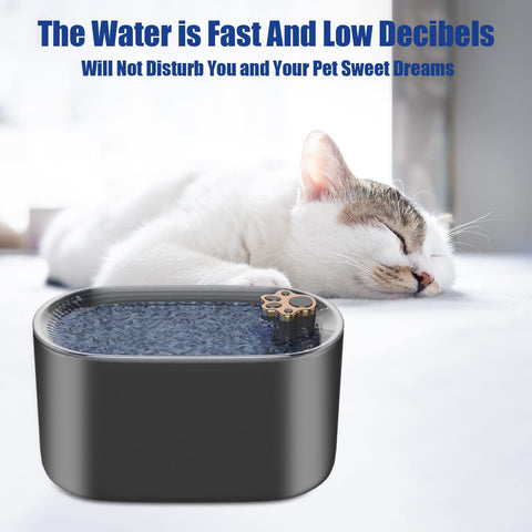 3L Cat Water Fountain Filter Automatic Drinker